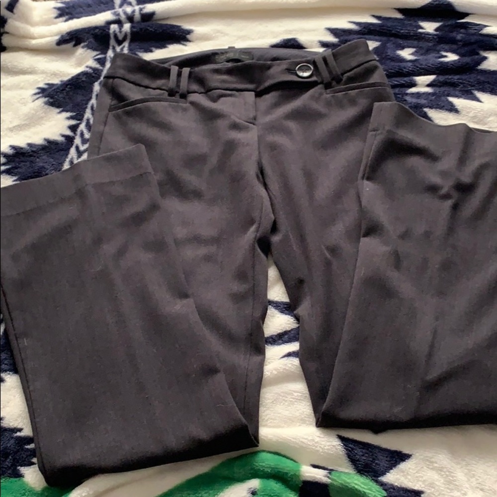 Dark gray dress pants